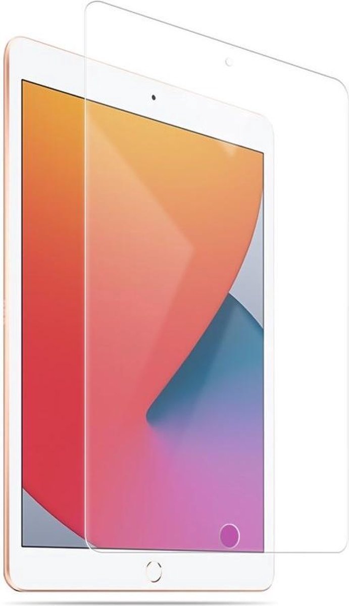 New Age Devi - Krasbestendige Scherm Bescherming geschikt voor iPad 102 201920202021 - Rand-tot-Rand Dekking