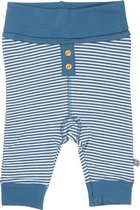 Minymo - baby joggingbroek - blauw - Maat 74