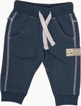 Minymo - baby sweat broek - blauw - Maat 68