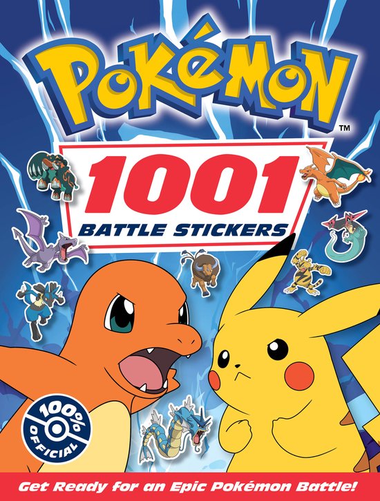 Pokémon: 1001 Battle Stickers - cover