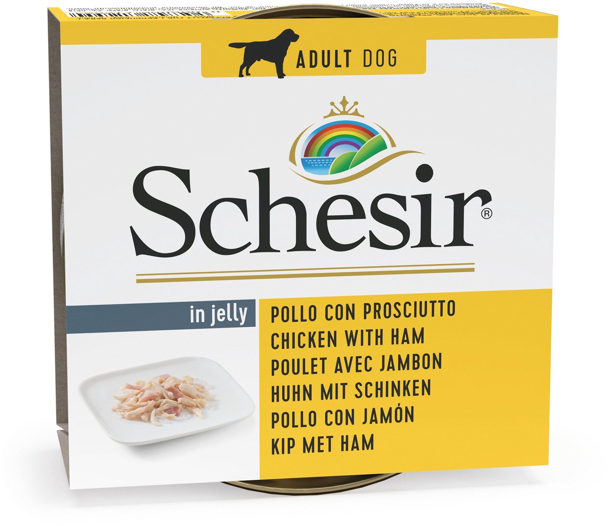 Schesir Schesir Adult Hondenvoer - Kip & Konijn - 170 gr