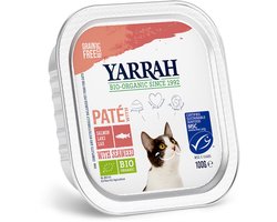 Yarrah Bio Kattenvoer Paté Zalm 100 gr