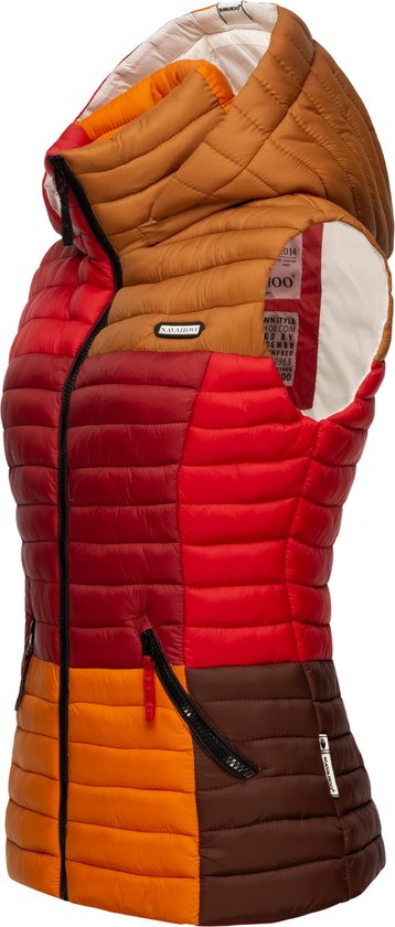 Navahoo Shadaa Multikulti Bodywarmer Femme - Rouge - XS