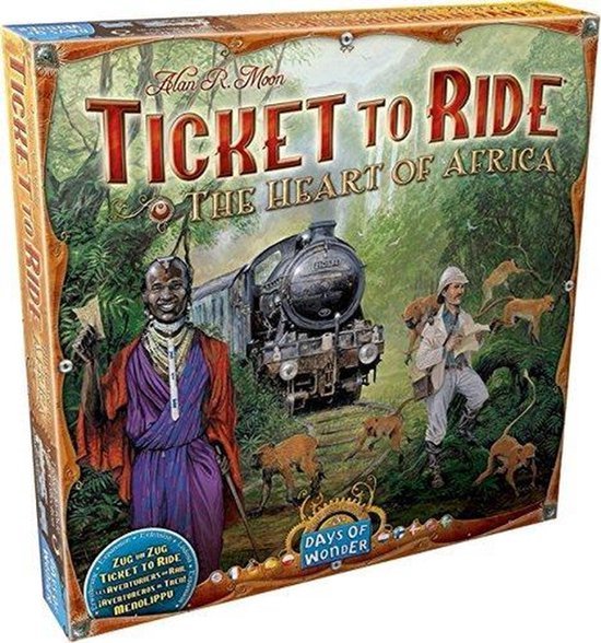 Days of Wonder - Ticket to Ride Afrika - Uitbreiding - Bordspel