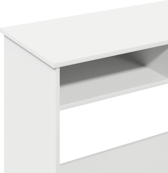 Vidaxl – Bureau enfant blanc 80x40x75 cm en bois d'ingénierie – Avec 2 tiroirs – Facile à nettoyer – Pour espaces réduits Vidaxl – Bureau enfant blanc 80x40x75 cm en bois d'ingénierie – Avec 2 tiroirs – Facile à nettoyer – Pour espaces réduits