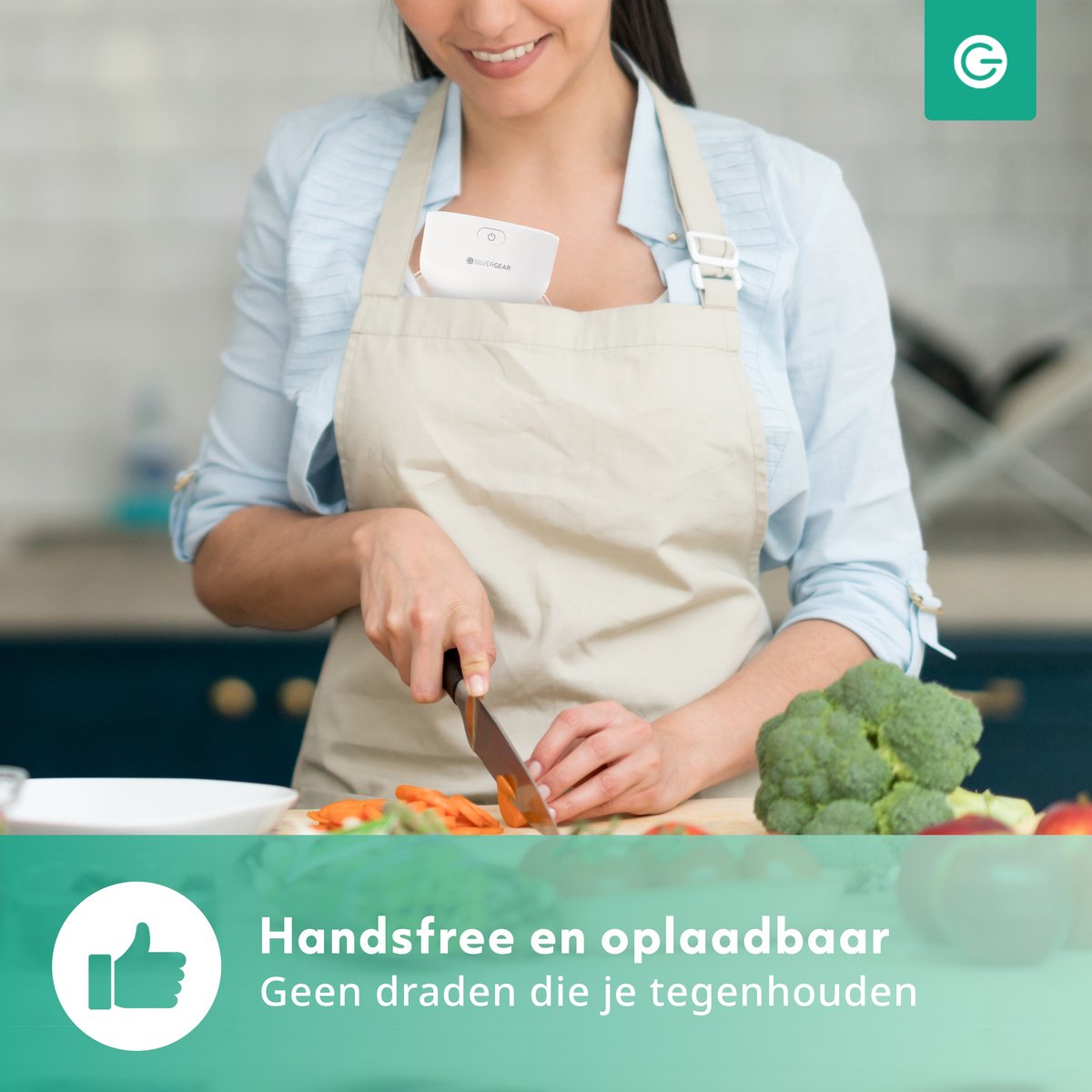 Silvergear Handsfree Elektrische Borstkolf thumbnail 3