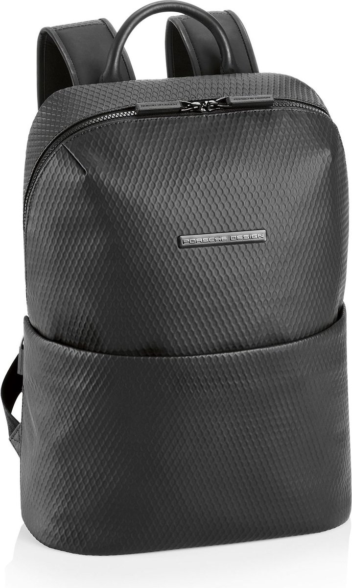 PORSCHE DESIGN Vrije tijd rugzak Rugzak met laptopvak Studio Backpack Black Zwart
