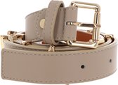 VALENTINO Ceinture Emma Winter Belt W120 Beig / Oro Beige