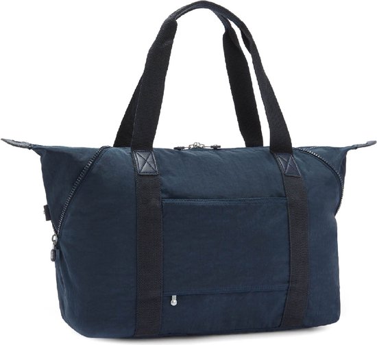 kipling Sac de voyage Sac de sport Eyes Wide Open Art M Travel Tote M Blue Bleu 2