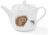 Wrendale - Theepot - Hedgehog & Mouse