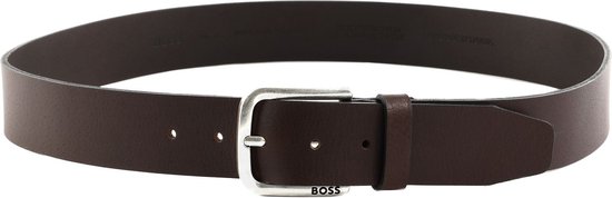 BOSS Cuir Ceinture Janni Sz40 Leather Belt W95 Dark Brown Marron foncé