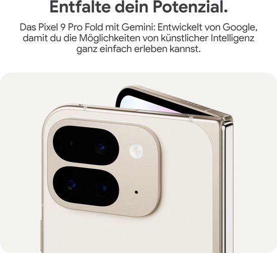 Google Pixel 9 Pro Fold - Nieuwe opvouwbare smartphone - 256GB