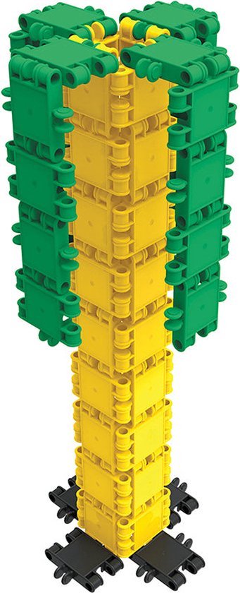 Clics Build & Play 10-in-1 bouwblokken– DUURZAAM SPEELGOED gemaakt van GERECYCLEERDE kunststof- bouwset 10 in 1 - speelgoed 4,5,6,7,8 jaar jongens en meisjes- educatief speelgoed- Montessori speelgoed- constructie speelgoed
