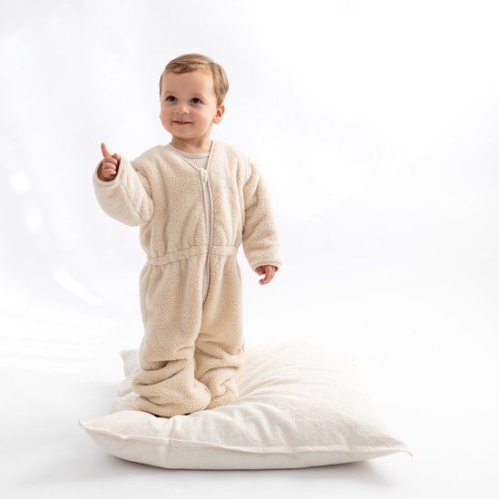 BEMINI Babyslaapzak - MAGIC BAG 12-24m - TOG 2.5 - Zachte warmte - Marshmallow — afbeelding 3