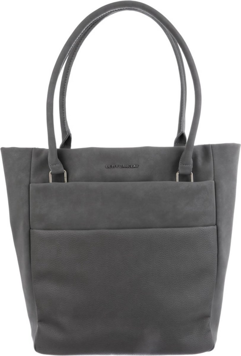Betty Barclay Schoudertas Shopper Bag Anthracite Grijs