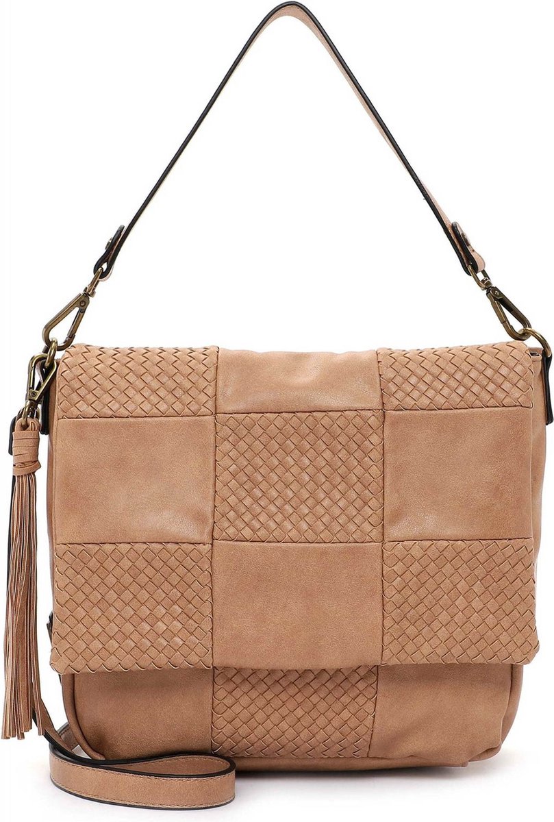 SURI FREY Schoudertas Bly Crossbody Bag Sand Lichtbruin