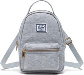 Herschel Schoudertas Nova Crossbody Light Grey Crosshatch Grijs