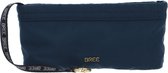 BREE Sac d'ustensiles Juna Textile 2 Pouch Mini Ink Bleu pétrole