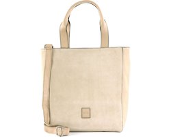 FREDsBRUDER Leren Schoudertas Kelia Shopper Beige