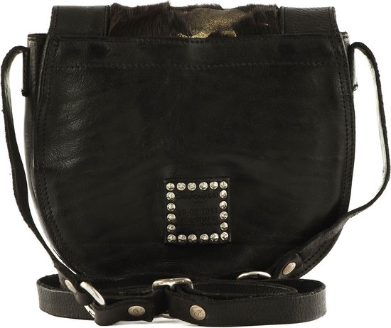 Sac Bandoulière Crossbody Campomaggi - 100% Coton - Couleur Gris Militaire - Ajustable - Neuf Avec étiquettes