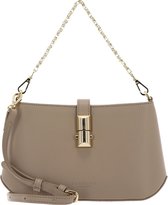 SEIDENFELT MANUFAKTUR Sac à épaule bandoulière Sac à main Lilla Ro Little Shoulderbag Light Taupe / Gold