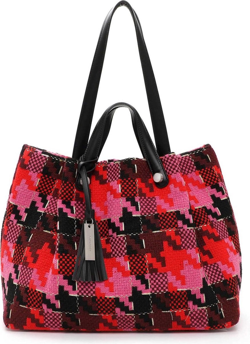 SURI FREY Schoudertas July City Shopper Pink - Kombi Veelkleurig