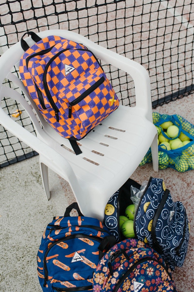 LITTLE LEGENDS BACKPACK L MULTI CHECKERBOARD – foto 6