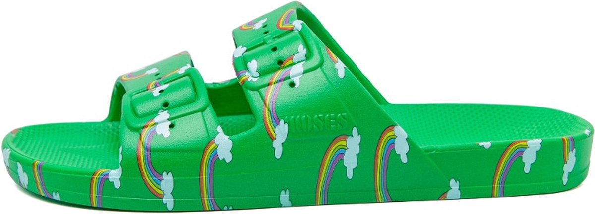 Freedom Moses SLIPPERS HOP MARLEY Meisje slippers flipflops badslipper Green 28 29 (700512983968)
