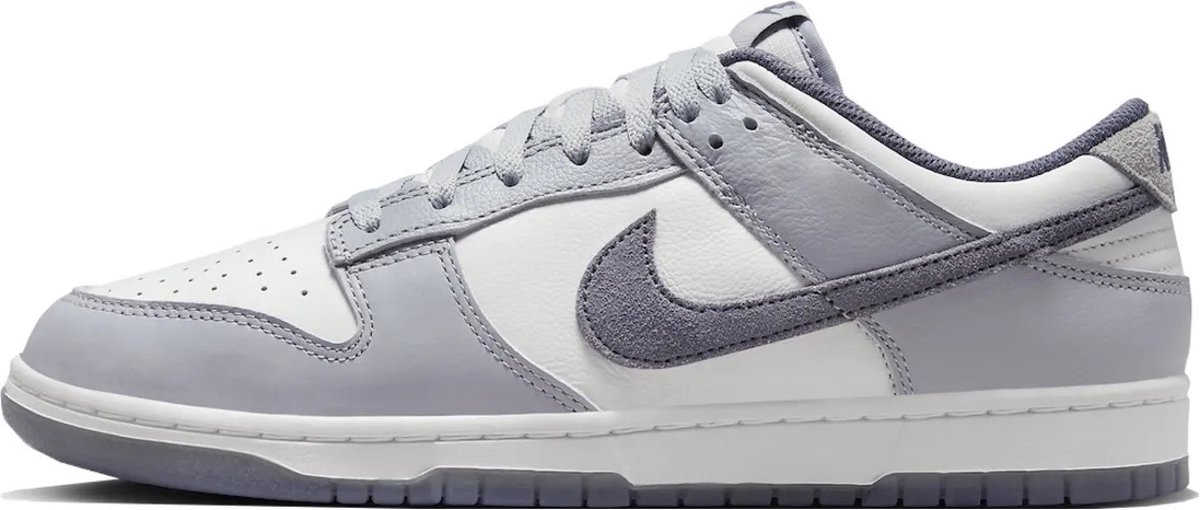 Nike Dunk Low Retro SE Heren Sneakers Schoenen Leer FJ4188-100 Grijs