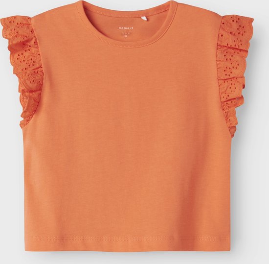 NAME IT NMFHREJAINE CAPSL SHORT NREG TOP PB Haut Filles - Saumon frais