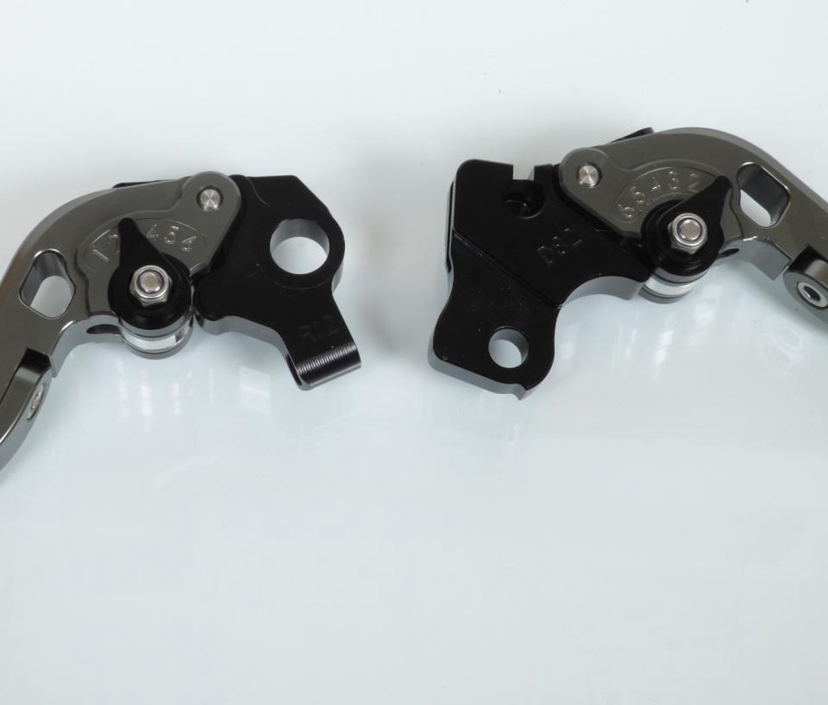 mad rechter remhendel voor ducati 821 monster motorfiets 2014 tot 2017 101d010tb / map ti/zwart nieuw