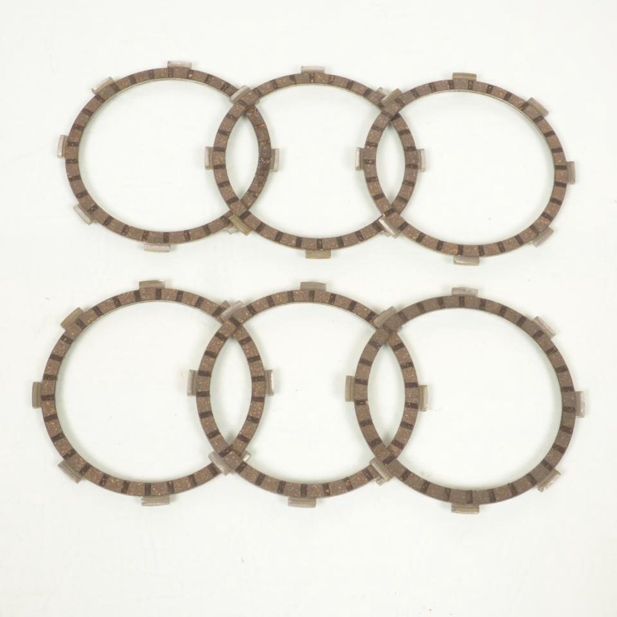 Disque d embrayage garnis x6 EBC pour moto Yamaha 125 DTLC 1985 à 1987 CK2283