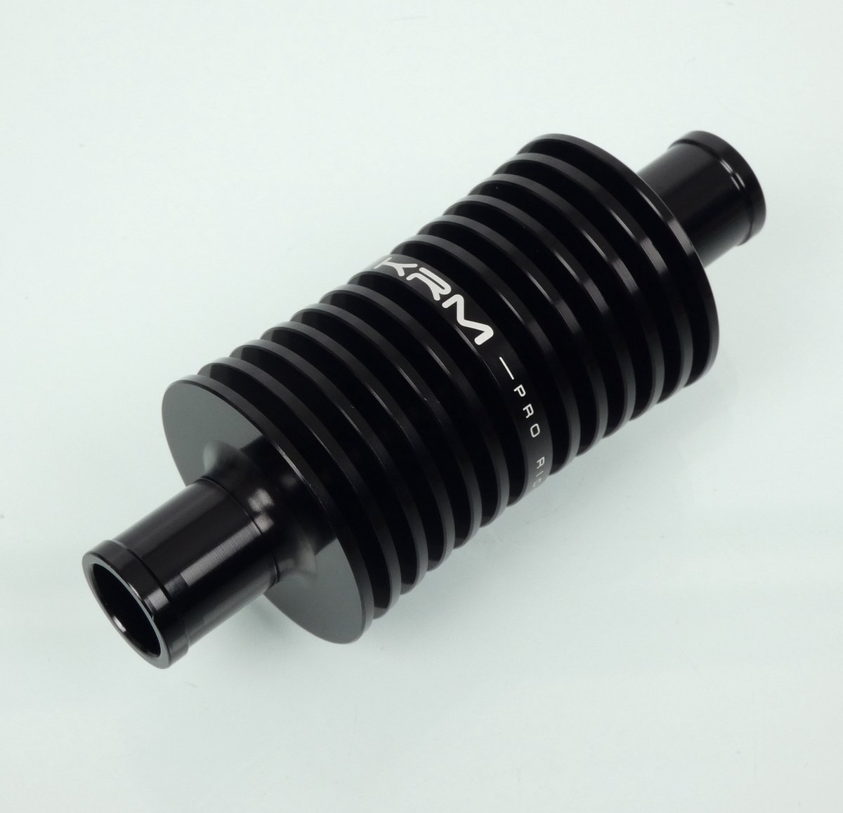 krm extra koelradiator op Ø17mm zwarte slang voor motorfiets nieuw
