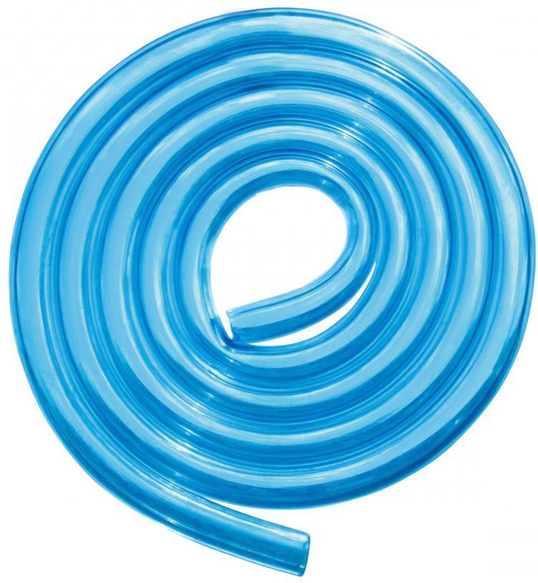 replay blauwe transparante brandstofslang 5x8mm x 1m voor motorfiets 50 met cyclo versnellingsbak