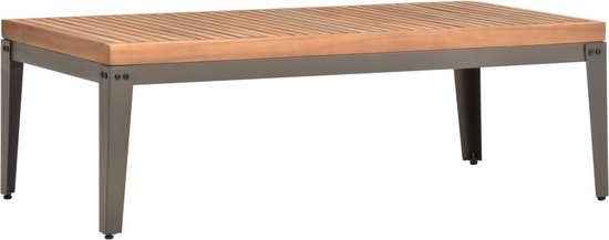 vidaXL Tuintafel 90x90x74 cm massief acaciahout tuin vidaXL Tuintafel 90x90x74 cm massief acaciahout tuin