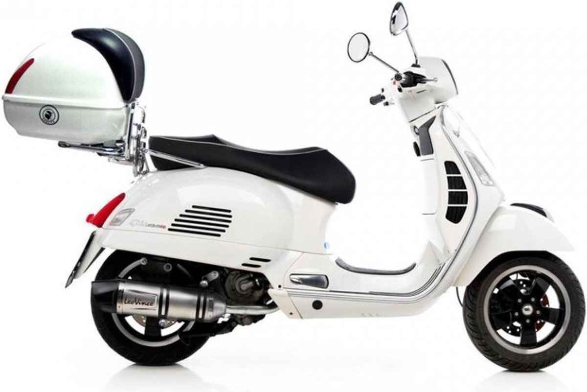 Silencieux d échappement Leovince pour scooter Piaggio 250 Vespa GTS 2005 à 2013