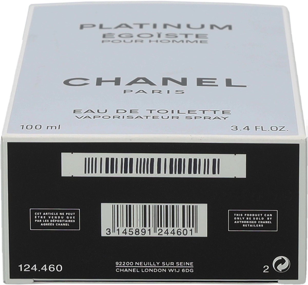 Chanel Platinum Egoiste - Herenparfum eau de toilette - 100 ml | bol