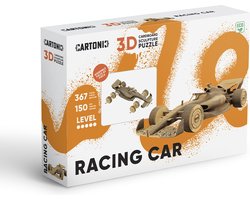 CARTONIC- F1- 3D puzzel- Speelgoed - DIY- Creatief - Karton - Voor kinderen en volwassenen