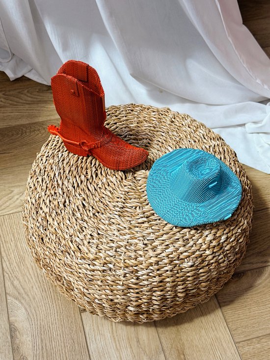 CARTONIC- Western- Puzzle 3D - Jouets - DIY- Créatif - Carton - Pour enfants et adultes