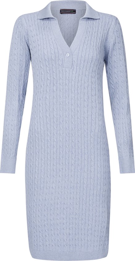 Felix Hardy Robe Tricotée 100% Katoen Femme Bleu Bébé - M