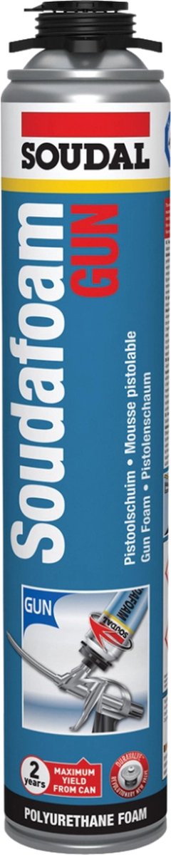Soudal - Gunfoam - Gun/Pistoolschuim 1K - 750ml