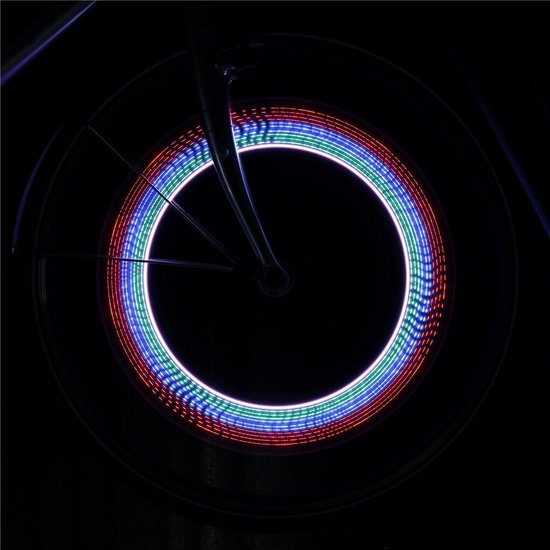 Ikzi Light Ventiellichten 11 Leds Zilver/transparant 2 Stuks — afbeelding 3