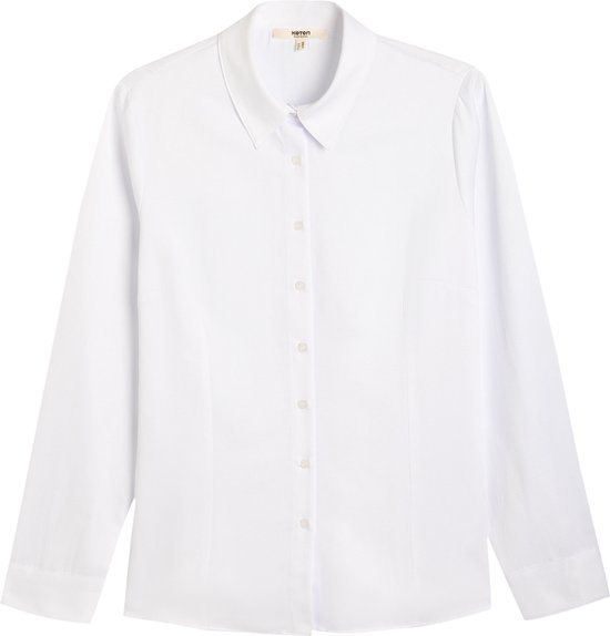 Chemise à manches longues et col chemise