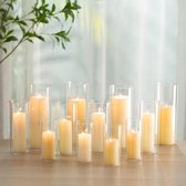 8Oz Luxe Bloemen Reliëf Glazen Kaars Pot Metalen Deksel Lege Glazen Container Ho