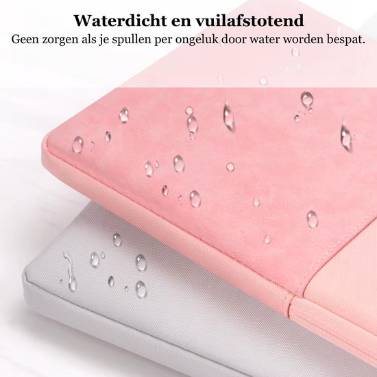 Premium E-reader Hoes Roze - Waterdicht, Schokbestendig & Krasvrij - Met Zachte Fleece Voering - Geschikt voor Kobo / PocketBook / Boox / Amazon E-Readers tot 6 inch van premium — afbeelding 5