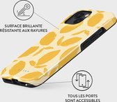 BURGA Telefoonhoesje voor iPhone 13 - MagSafe-compatibel - Schokbestendige Hardcase Hoesje - Lemon Tart