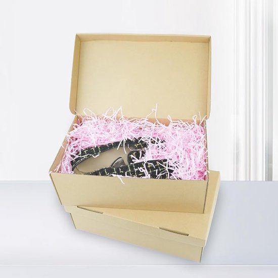 ACXIN Schoenendozen, stapelbare boxenset, opbergdoos met transparant kijkvenster, karton van kraftpapier, 34,5 x 23,5 x 13,5 cm, 30 stuks, antraciet ACXIN Schoenendozen, stapelbare boxenset, opbergdoos met transparant kijkvenster, karton van kraftpapier, 34,5 x 23,5 x 13,5 cm, 30 stuks, antraciet