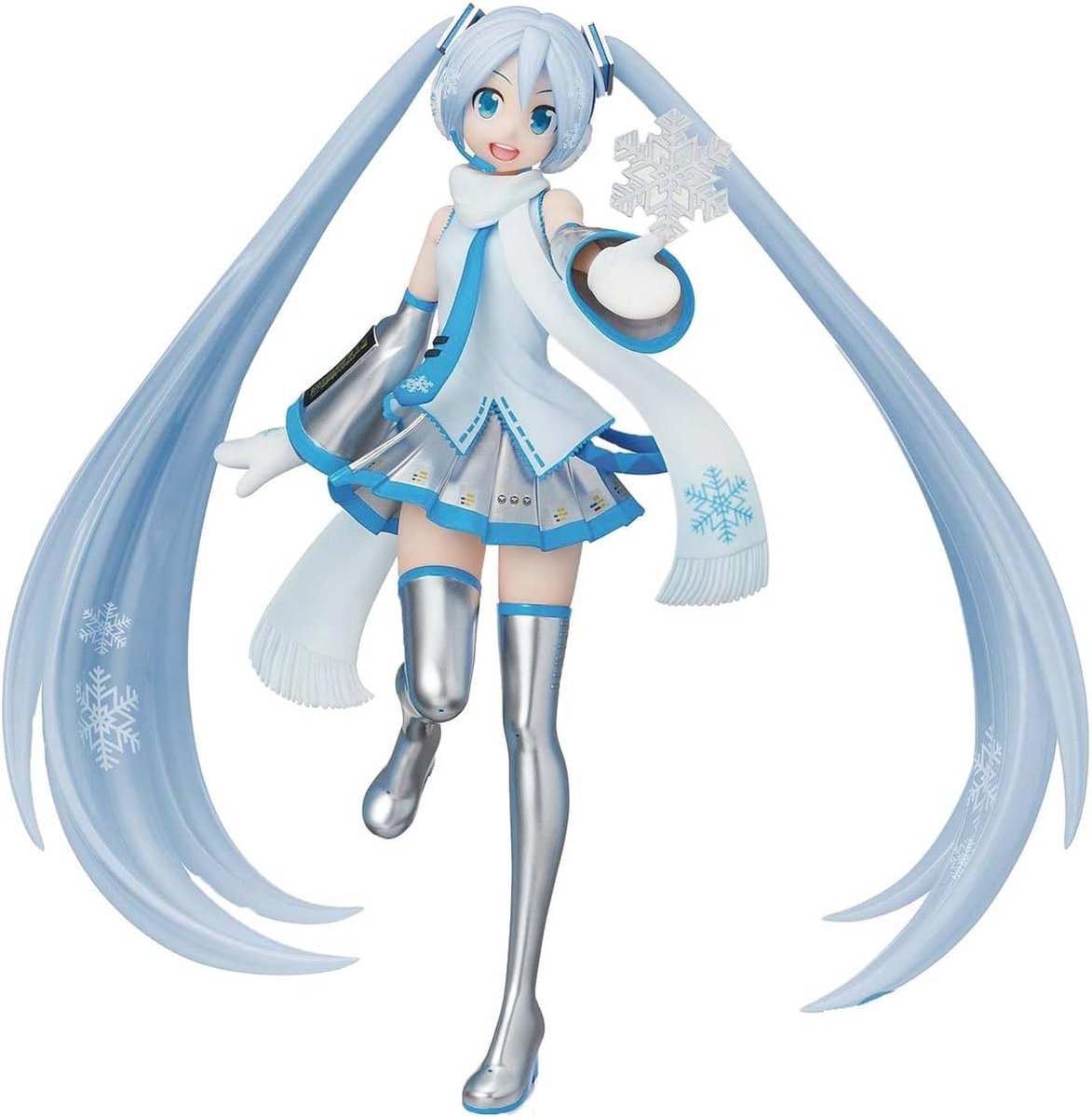 Vocaloid - Hatsune Miku - Luminasta - Snow Miku Sky Town - 22 cm - Anime Beeld - SEGA