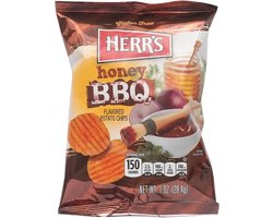Herr's Honey BBQ chips - 8 x 28,4gr - Voordeelverpakking