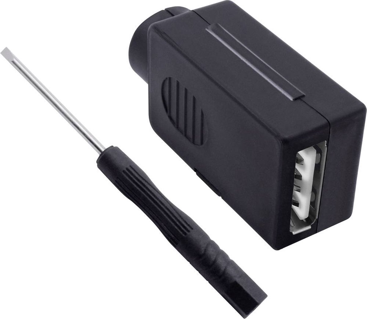 Quadrios 2001C199 USB 2.0 modulaire busset, type A Bus, recht 1 stuk(s)